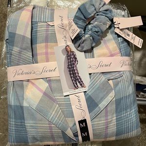 Flannel long Sleeve PJ Set